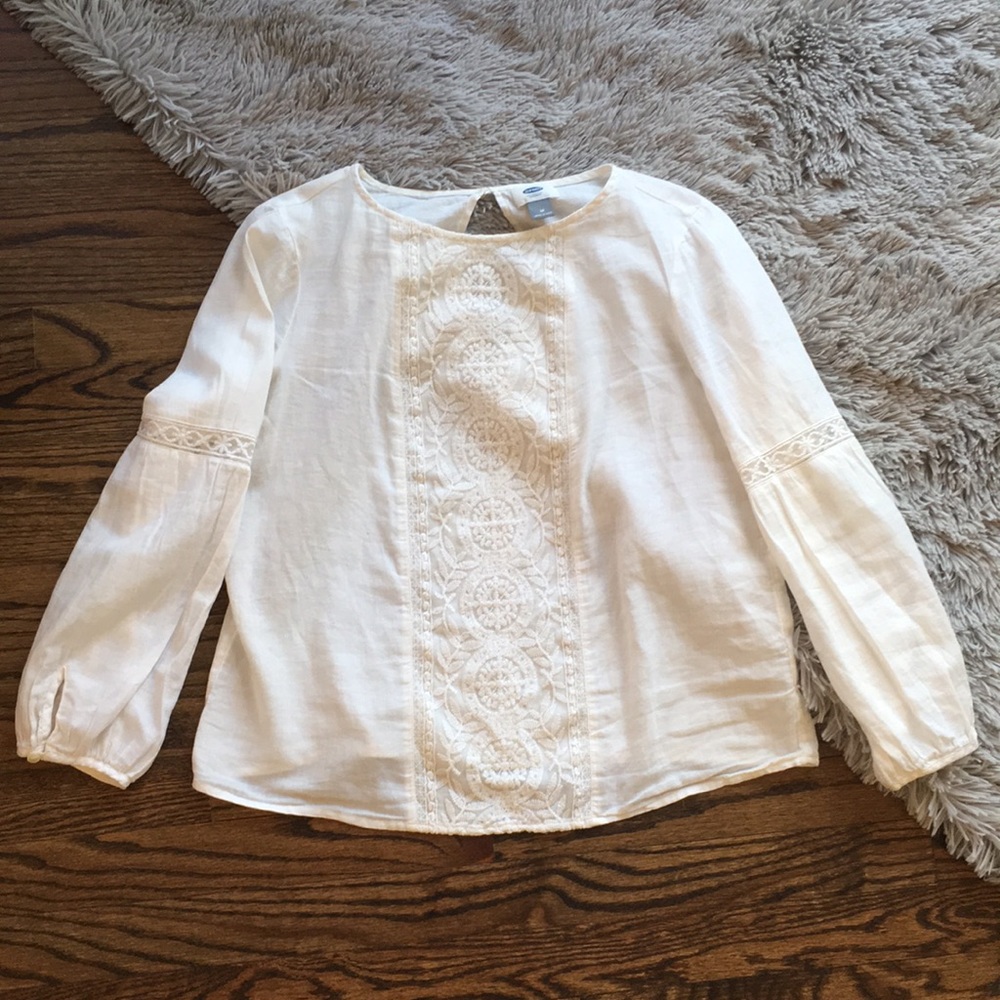 💜Old Navy long sleeve blouse